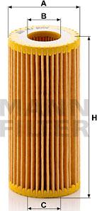 Mann-Filter HU 6002 z - Filtru ulei aaoparts.ro