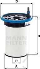 Mann-Filter PU7005 - Filtru combustibil aaoparts.ro