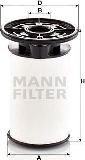 Mann-Filter PU 7014 Z - Filtru combustibil aaoparts.ro