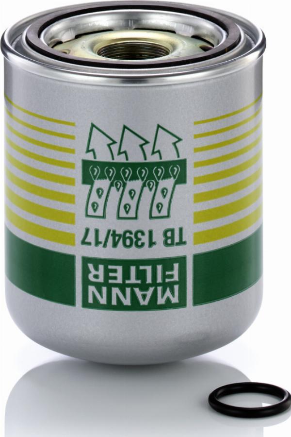 Mann-Filter TB 1394/17 x - Element filtrant uscator aer, compresor aaoparts.ro