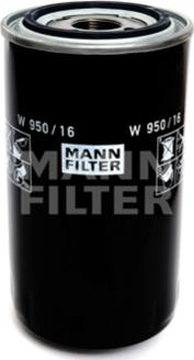 Mann-Filter W 950/16 - Filtru ulei aaoparts.ro