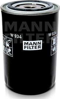 Mann-Filter W 934 - Filtru ulei aaoparts.ro