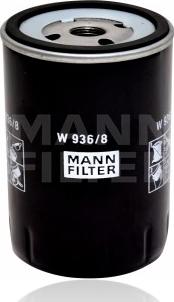 Mann-Filter W 936/8 - Filtru ulei aaoparts.ro