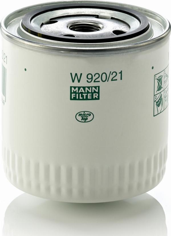 Mann-Filter W 920/21 - Filtru ulei aaoparts.ro
