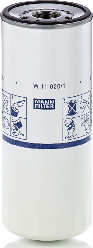 Mann-Filter W 11 020/1 - Filtru ulei aaoparts.ro