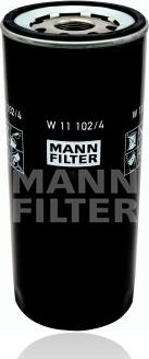 Mann-Filter W 11 102/4 - Filtru ulei aaoparts.ro