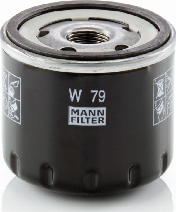 Mann-Filter W 79 - Filtru ulei aaoparts.ro