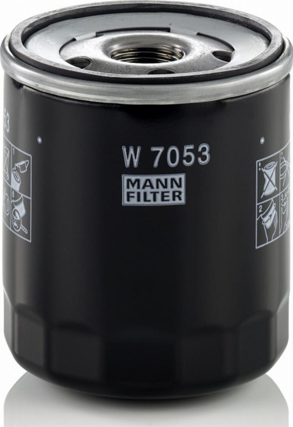 Mann-Filter W 7053 - Filtru ulei aaoparts.ro