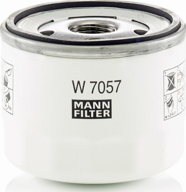 Mann-Filter W 7057 - Filtru ulei aaoparts.ro