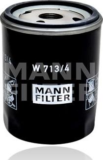 Mann-Filter W 713/4 - Filtru ulei aaoparts.ro