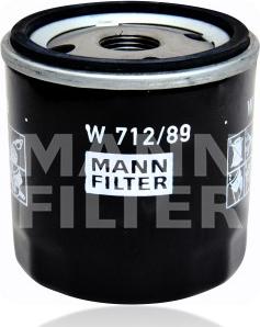 Mann-Filter W 712/89 - Filtru ulei aaoparts.ro