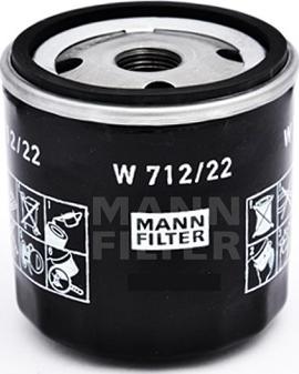 Mann-Filter W 712/22 - Filtru ulei aaoparts.ro
