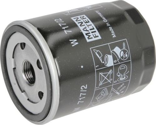 Mann-Filter W717 - Filtru ulei aaoparts.ro