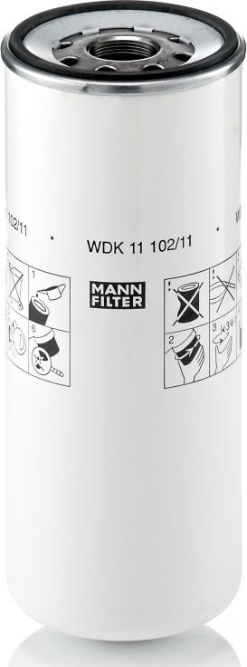 Mann-Filter WDK 11 102/11 - Filtru combustibil aaoparts.ro