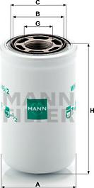 Mann-Filter WH 945/2 - Filtru hidraulic, cutie de viteze automata aaoparts.ro