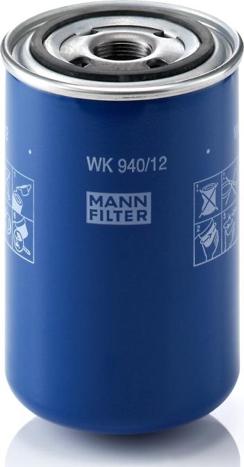 Mann-Filter WK 940/12 - Filtru combustibil aaoparts.ro