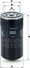 Mann-Filter WK 950/21 - Filtru combustibil aaoparts.ro