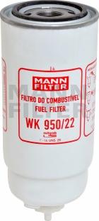 Mann-Filter WK 950/22 - Filtru combustibil aaoparts.ro