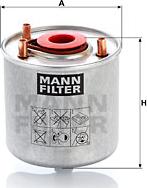Mann-Filter WK 9046 z - Filtru combustibil aaoparts.ro