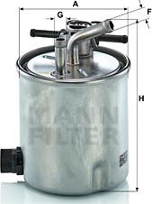 Mann-Filter WK 9067 - Filtru combustibil aaoparts.ro