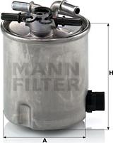 Mann-Filter WK 9007 - Filtru combustibil aaoparts.ro