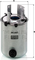 Mann-Filter WK 9083 - Filtru combustibil aaoparts.ro