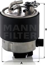 Mann-Filter WK 9026 - Filtru combustibil aaoparts.ro