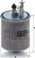 Mann-Filter WK 918/2 x - Filtru combustibil aaoparts.ro