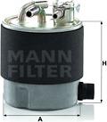 Mann-Filter WK 920/7 - Filtru combustibil aaoparts.ro