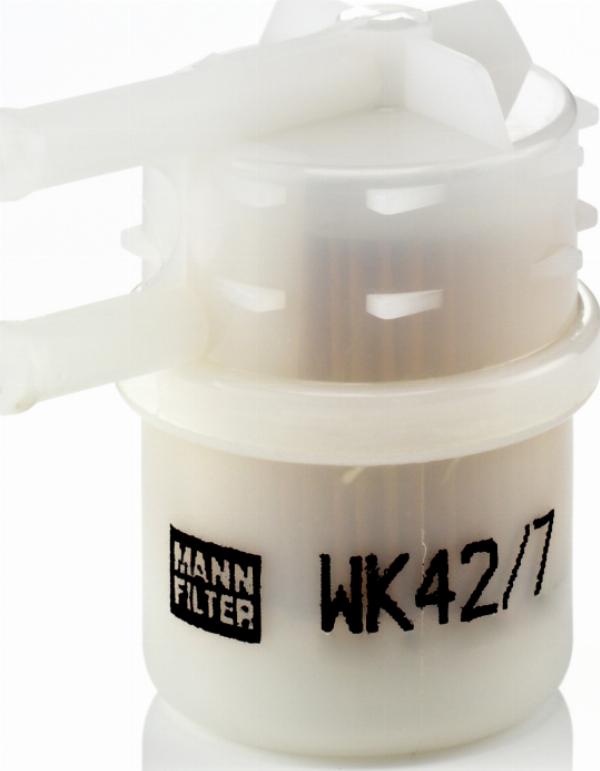 Mann-Filter WK 42/7 - Filtru combustibil aaoparts.ro
