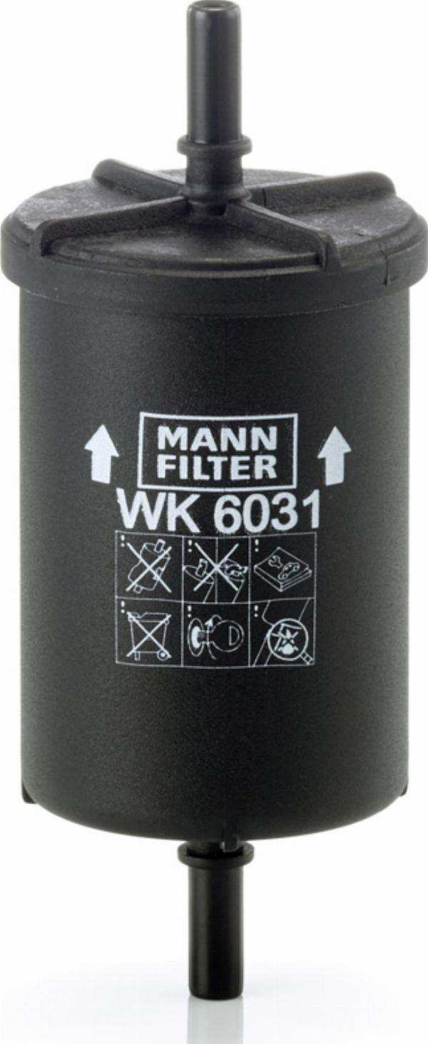 Mann-Filter WK 6031 - Filtru combustibil aaoparts.ro