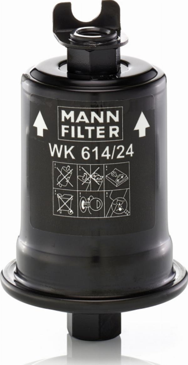 Mann-Filter WK 614/24 x - Filtru combustibil aaoparts.ro