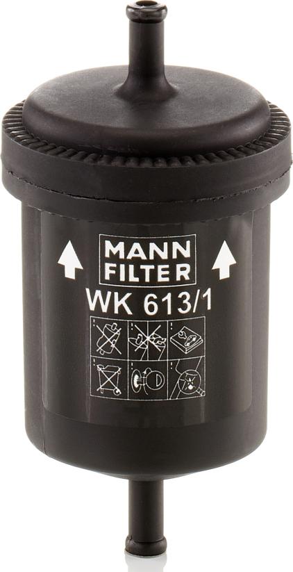 Mann-Filter WK 613/1 - Filtru combustibil aaoparts.ro