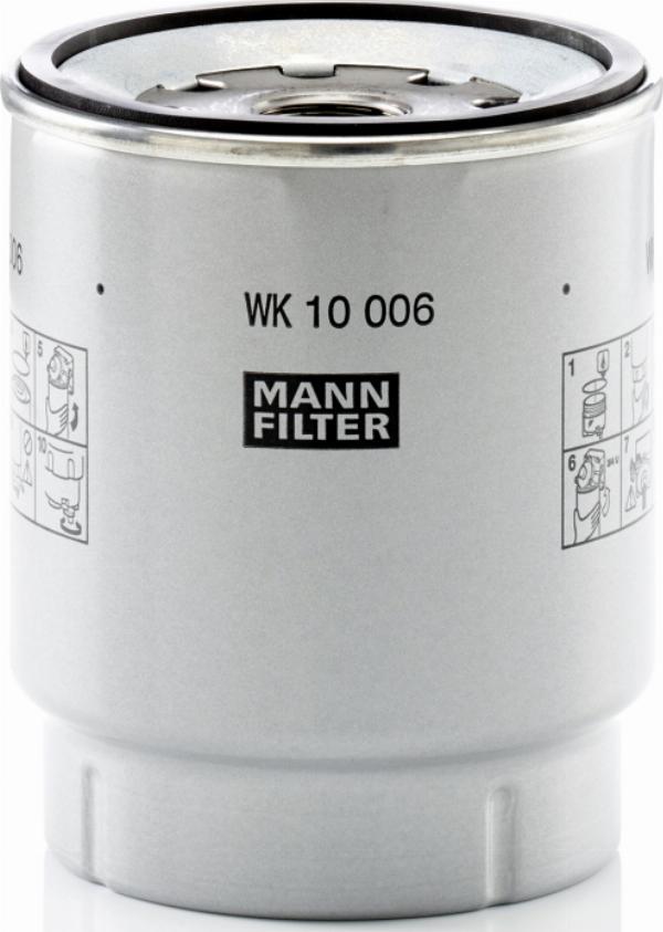Mann-Filter WK 10 006 z - Filtru combustibil aaoparts.ro