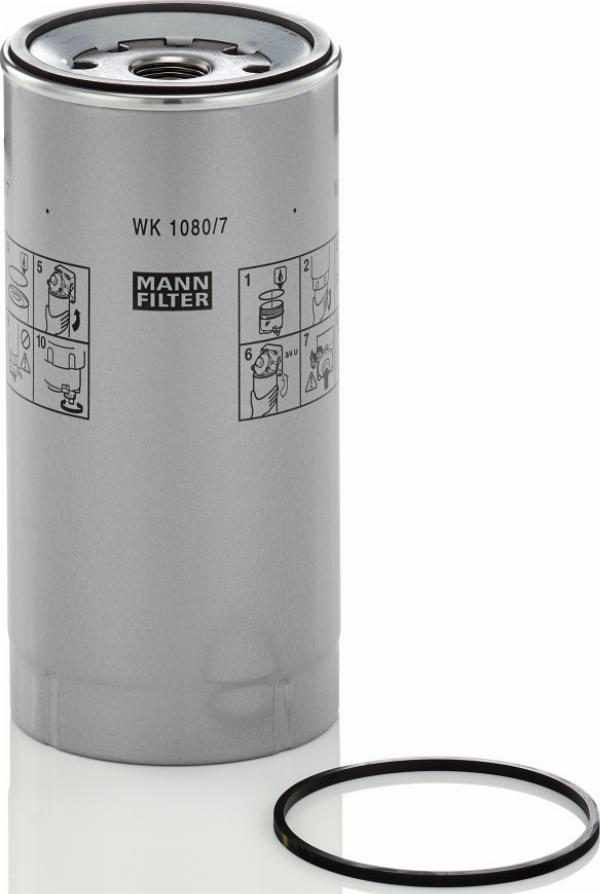 Mann-Filter WK 1080/7 x - Filtru combustibil aaoparts.ro