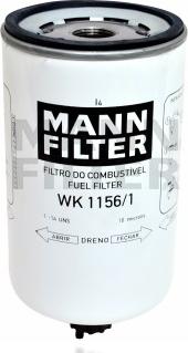 Mann-Filter WK 1156/1 - Filtru combustibil aaoparts.ro