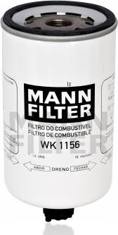 Mann-Filter WK 1156 - Filtru combustibil aaoparts.ro