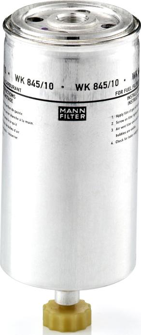 Mann-Filter WK 845/10 - Filtru combustibil aaoparts.ro