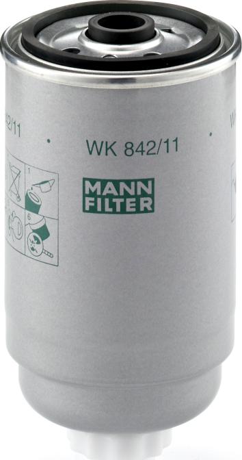 Mann-Filter WK 842/11 - Filtru combustibil aaoparts.ro