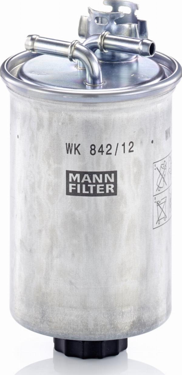 Mann-Filter WK 842/12 x - Filtru combustibil aaoparts.ro