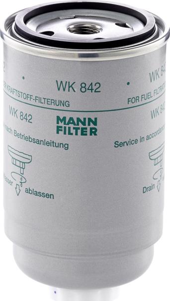 Mann-Filter WK 842 - Filtru combustibil aaoparts.ro