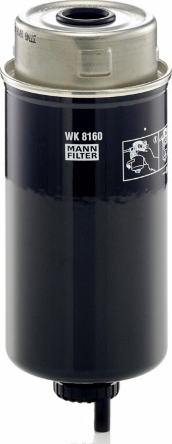 Mann-Filter WK 8160 - Filtru combustibil aaoparts.ro
