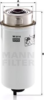 Mann-Filter WK 8114 - Filtru combustibil aaoparts.ro