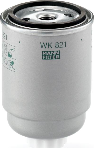 Mann-Filter WK 821 - Filtru combustibil aaoparts.ro