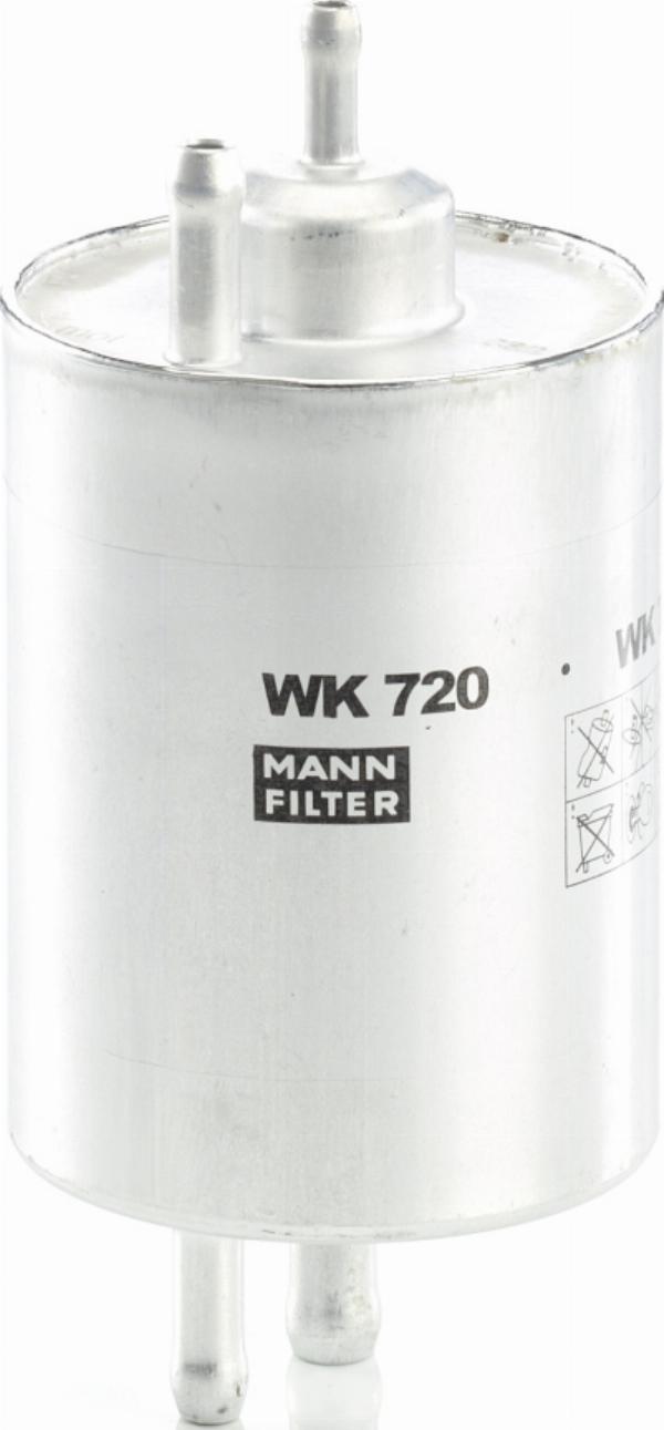 Mann-Filter WK 720 - Filtru combustibil aaoparts.ro