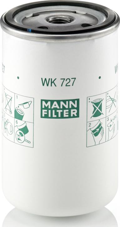 Mann-Filter WK 727 - Filtru combustibil aaoparts.ro