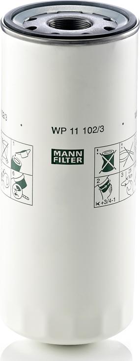 Mann-Filter WP 11 102/3 - Filtru ulei aaoparts.ro