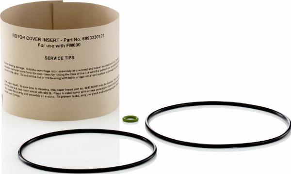 Mann-Filter ZR 12 001 z - Filtru ulei aaoparts.ro