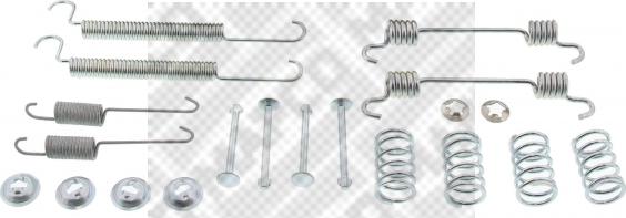 Mapco 9163 - Set accesorii, sabot de frana aaoparts.ro
