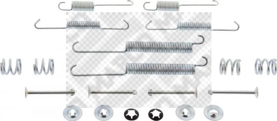 Mapco 9133 - Set accesorii, sabot de frana aaoparts.ro